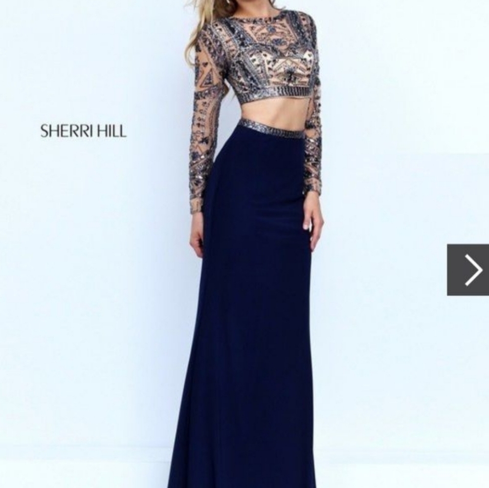 sherri hill dress, prom & party, winding SZ 0